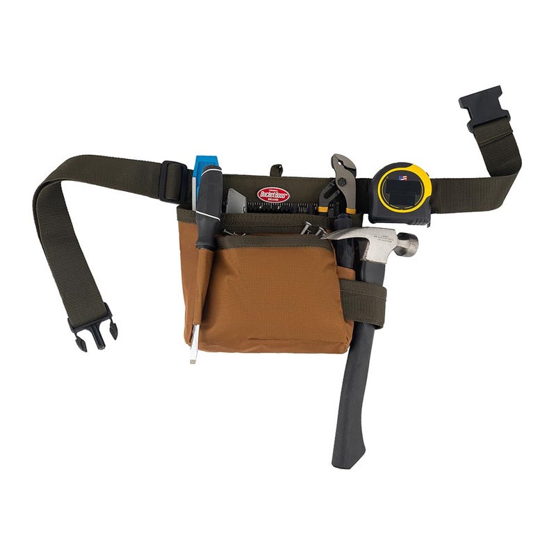 Bucket Boss - Handymanâ€™s Holster, Tool Belts - Original Series (50300), Brown - Image 3
